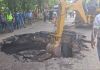 Emergencia por lluvia atendida registrada en Izabal y atendida por Conred el pasado 10 de agosto. Foto La Hora: Conred
