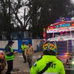 Emixtra consigna bus extraurbano por no portar tarjeta de circulación durante operativo en Mixco