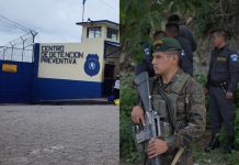 Agentes de la FEP y personal del Mariscal Zavala se encuentran a las afueras del preventivo de la zona 18 tras el amotinamiento registrado.
