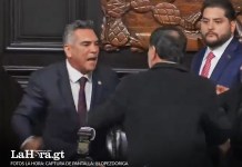 FOTO PELEA SENADO