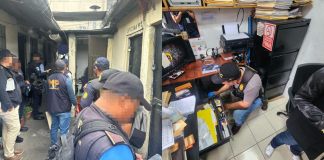 MP y PNC realizan operativos para la búsqueda de personas en posesión de sello y firmas falsificadas de notarios en zona 1, 17 y el departamento de Quetzaltenango.