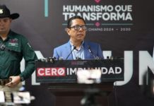 Fiscalía de Chiapas niega desplazamiento forzado en frontera con Guatemala. Foto La Hora: Fiscalía General de Chiapas