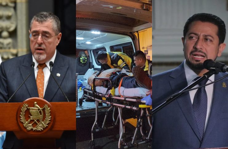 Bernardo Arévalo y la junta directiva del Congreso de la República expresaron sus condolencias ante el fallecimiento de un guardia de seguridad que repelió un atentado.