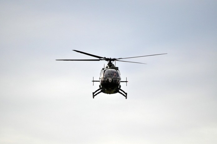 Helicóptero Policía de Colombia