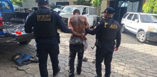 PNC captura a hondureño que asesino a una persona con machete en Chiquimula