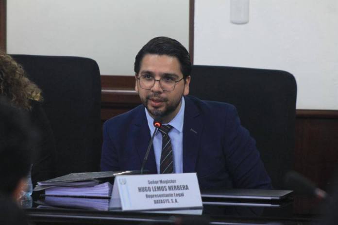 Hugo Lemus Herrera, exrepresentante legal de Datasys en Guatemala fue detenido en Costa Rica. Foto La Hora: José Orozco