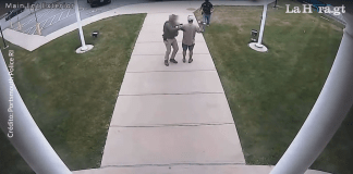 Momento de la captura del guatemalteco. Foto La Hora: Captura de Pantalla