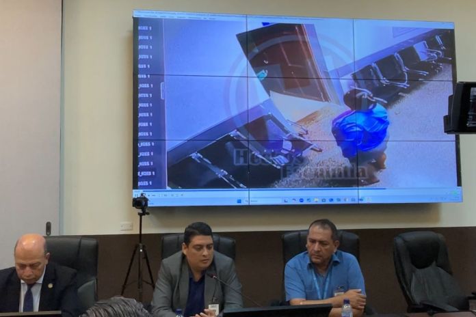 Videos de vigilancia del hospital