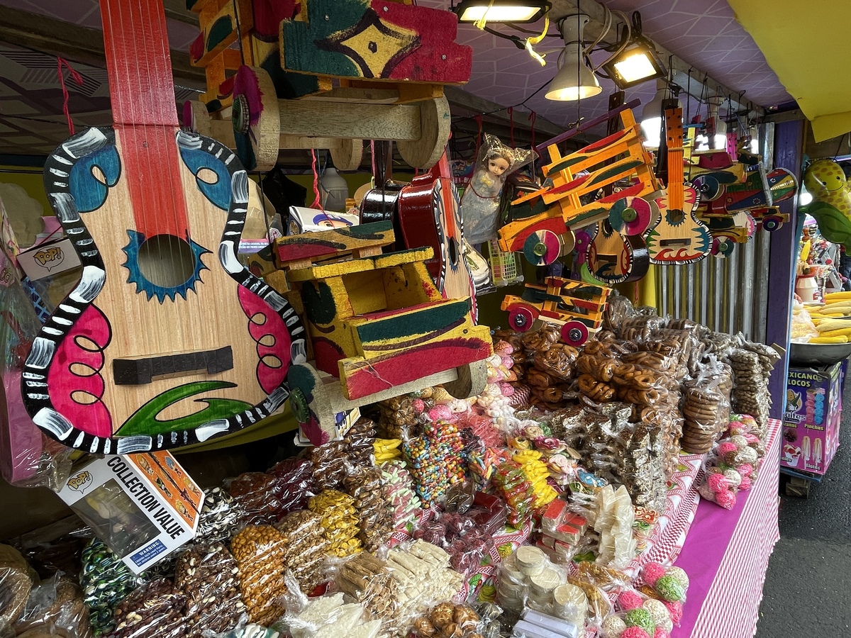 Dulces tipicos feria