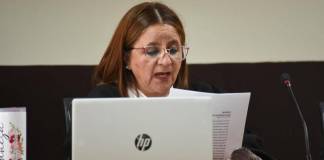 Jueza Ingrid Cifuentes ordenó al MP investigar posible uso de drogas en víctimas del Hogar Seguro. Foto La Hora: José Orozco