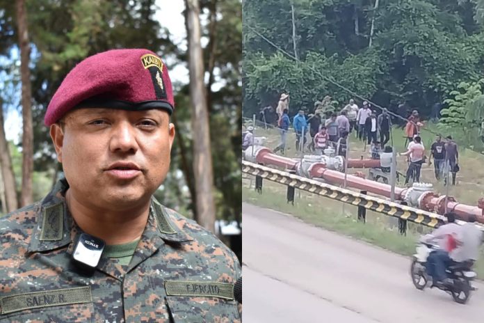 El ministro Henry Sáenz, expresó que aunque si bien una invasión en el Campo Xan, medio tienen una intención de 