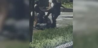 Jóvenes en presunto estado de ebriedad protagonizan rina en Antigua Guatemala