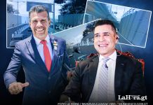 Alcaldes de San Juan Sacatepéquez y Mixco, Juan Carlos Pellecer y Netro Bran, respectivamente