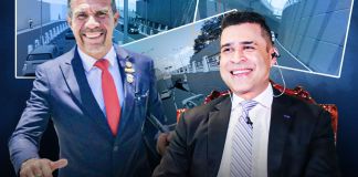 Alcaldes de San Juan Sacatepéquez y Mixco, Juan Carlos Pellecer y Netro Bran, respectivamente