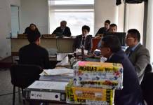 El Tribunal Décimo de Sentencia Penal inició el juicio por el caso Farruko Pop. Foto La Hora: Daniel Ramírez