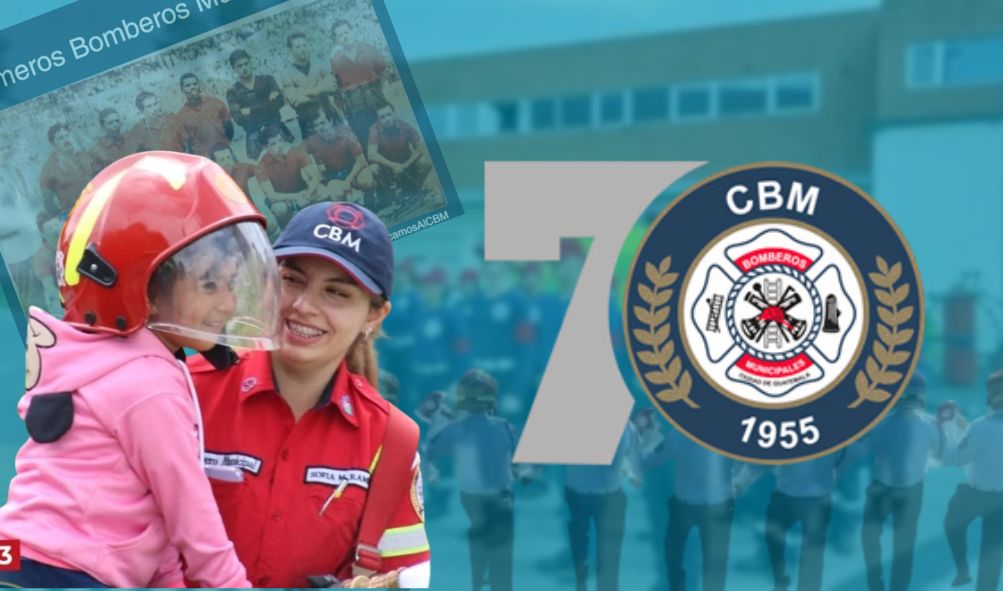 Siete décadas de valor al servicio de la vida: Bomberos Municipales celebran su 7