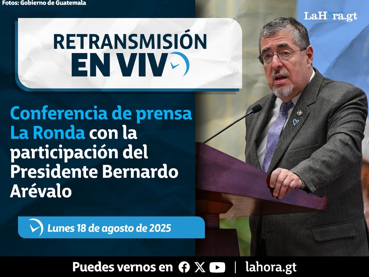 Retransmisión: Conferencia de prensa La Ronda con la participación del Presidente Bernardo Arévalo