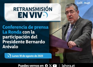 Conferencia de prensa La Ronda con la participación del Presidente Bernardo Arévalo. Foto La Hora: Gobierno de Guatemala.