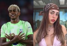 Lamine Yamal hace oficial su noviazgo con Nicki Nicole en el cumpleaños de la cantante argentina Lamine Yamal y Nicki Nicole
