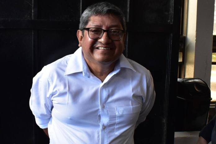 El exdiputado Leocadio Juracán fue ligado a proceso por el delito de usurpación agravada. Foto La Hora: Daniel Ramírez