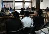Tribunal Quinto de Sentencia Penal aplazó audiencia de extradición para miembro de Lev Tahor para el 11 de septiembre. Foto La Hora: Daniel Ramírez