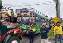 Siero critica nuevamente a pilotos de bus extraurbano tras hallazgo de licencia falsa Localizan piloto de bus extraurbano con licencia falsa en Santa Catarina Punila. Foto La Hora: Sebastián Siero