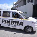 La PNC acudió tras el llamado de las autoridades del MP. Foto La Hora: Fabricio Alonzo