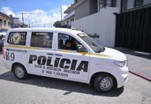 La PNC acudió tras el llamado de las autoridades del MP. Foto La Hora: Fabricio Alonzo