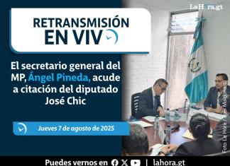 El secretario general del MP, Ángel Pineda, acude a citación del diputado José Chic. Foto La Hora: Joel Maldonado.