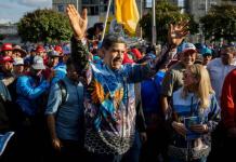 El presidente de Venezuela, Nicolás Maduro, anunció este lunes el despliegue de 4,5 millones de milicianos, componente de la Fuerza Armada Nacional Bolivariana. Foto La Hora: EFE Archivo.