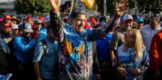 El presidente de Venezuela, Nicolás Maduro, anunció este lunes el despliegue de 4,5 millones de milicianos, componente de la Fuerza Armada Nacional Bolivariana. Foto La Hora: EFE Archivo.