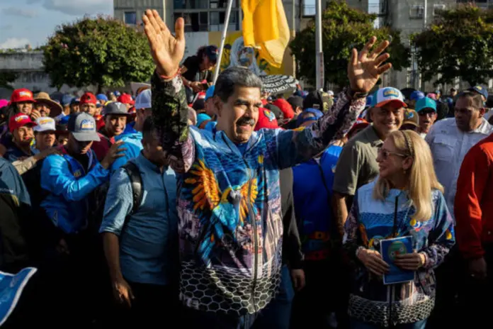 Defensoría insta a los países a rechazar El presidente de Venezuela, Nicolás Maduro, anunció este lunes el despliegue de 4,5 millones de milicianos, componente de la Fuerza Armada Nacional Bolivariana. Foto La Hora: EFE Archivo.