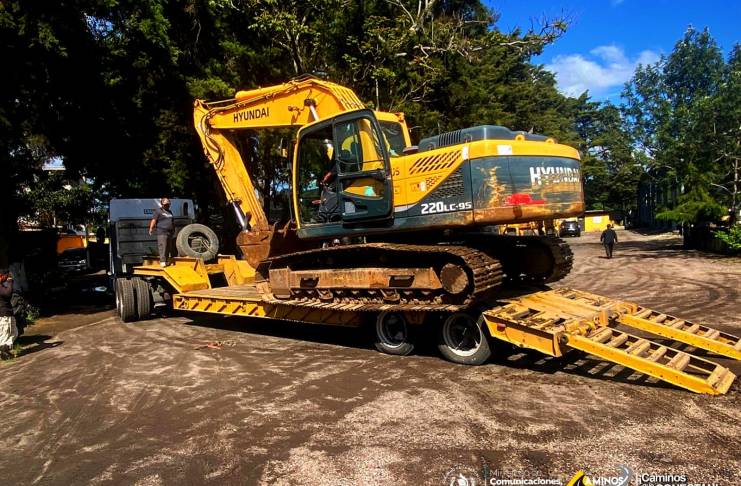 CIV busca ayuda de EE. UU. para adquirir maquinaria destinada al mantenimiento de carreteras