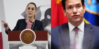 México: Claudia Sheinbaum confirma visita de Marco Rubio, secretario de Estado de EE. UU. Foto La Hora: EFE.