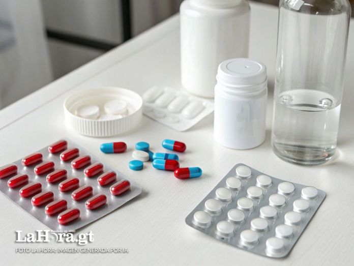 El tema de las medicinas, La imagen para este artículo fue creada por la inteligencia artificial. Foto La Hora: IA.