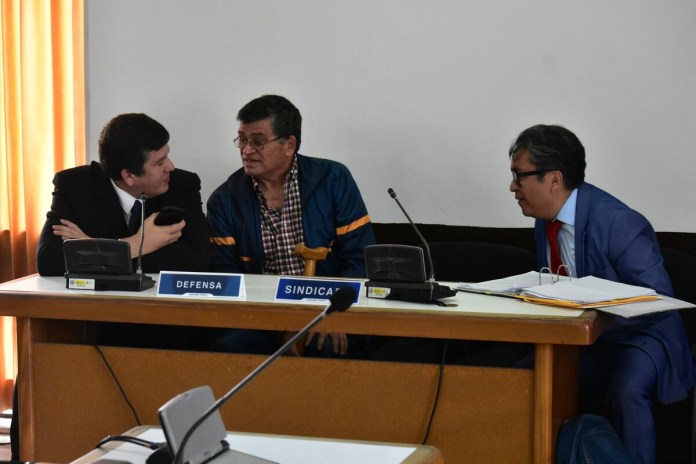Arnoldo Medrano continúa en prisión preventiva a pesar de haber sido beneficiado con una medida sustitutiva. Foto La Hora: Daniel Ramírez