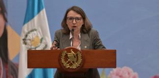 Patricia Orantes, ministra de Ambiente y Recursos Naturales