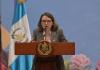Patricia Orantes, ministra de Ambiente y Recursos Naturales
