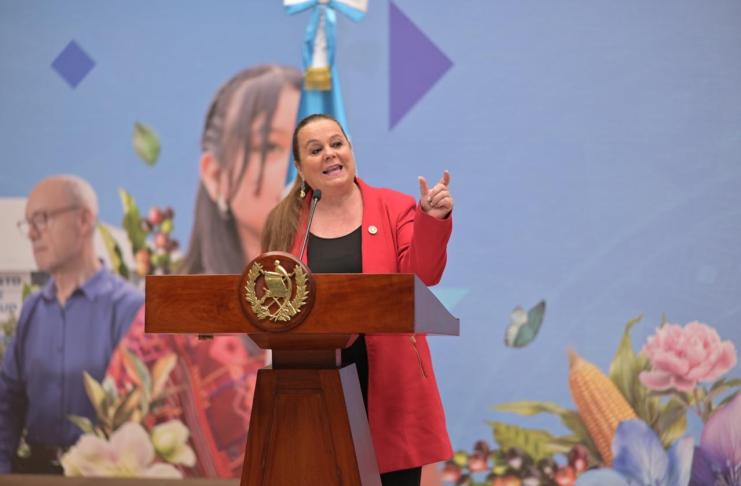 Ministra de Educación, Anabella Giracca.
