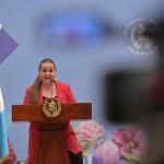 Ministra de Educacion, Anabella Giracca