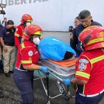 Las Gaviotas: Retiran 3 heridos y una persona cubierta. Foto La Hora: José Orozco.