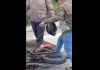 Video: Motorista destruye su motocicleta durante operativo en Santa Catarina Pinula