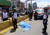 Motorista fallecido tras accidente de tránsito en la calzada Roosevelt. Foto La Hora: CBV