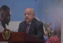 Canciller Carlos Ramiro Martínez, en conferencia de prensa este lunes 11 de agosto