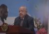 Canciller Carlos Ramiro Martínez, en conferencia de prensa este lunes 11 de agosto
