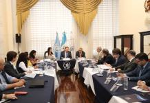 La delegación de OIT se reunió con magistrados de la CSJ el pasado miércoles. Foto La Hora: OJ