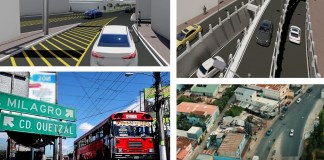 Plan de movilidad, señalización y las rutas alternas del paso a desnivel de la cuchilla del Milagro. Arte La Hora: Alejandro Ramírez.