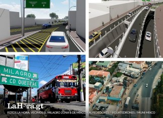 Plan de movilidad, señalización y las rutas alternas del paso a desnivel de la cuchilla del Milagro. Arte La Hora: Alejandro Ramírez.