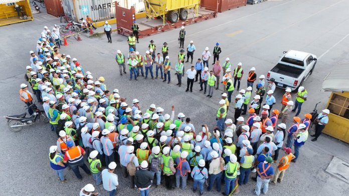Levantan bloqueos en Empornac y reanudan operaciones tras acuerdo con trabajadores. Foto La Hora: Empornac