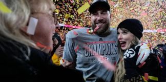 Travis Kelce y Taylor Swift